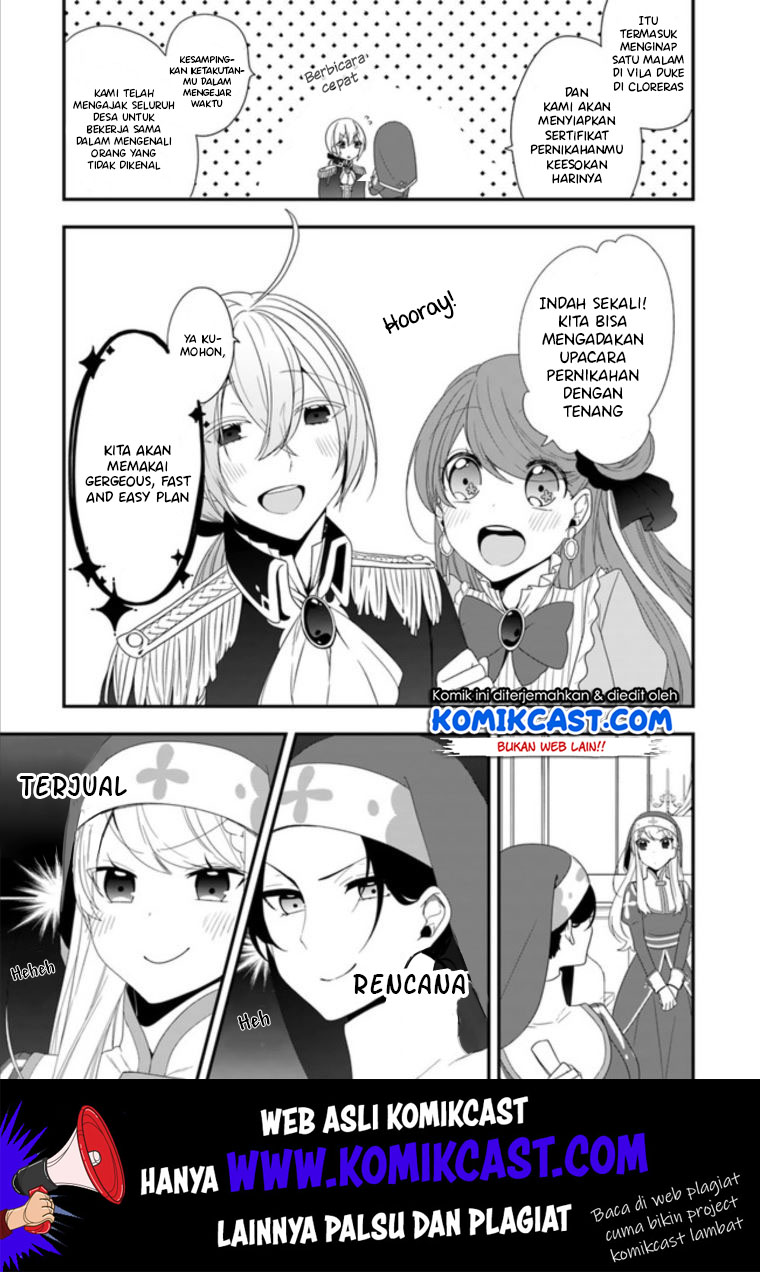 The Banished Villainess! Living the Leisurely Life of a Nun Making Revolutionary Church Food Chapter 07 Bahasa Indonesia