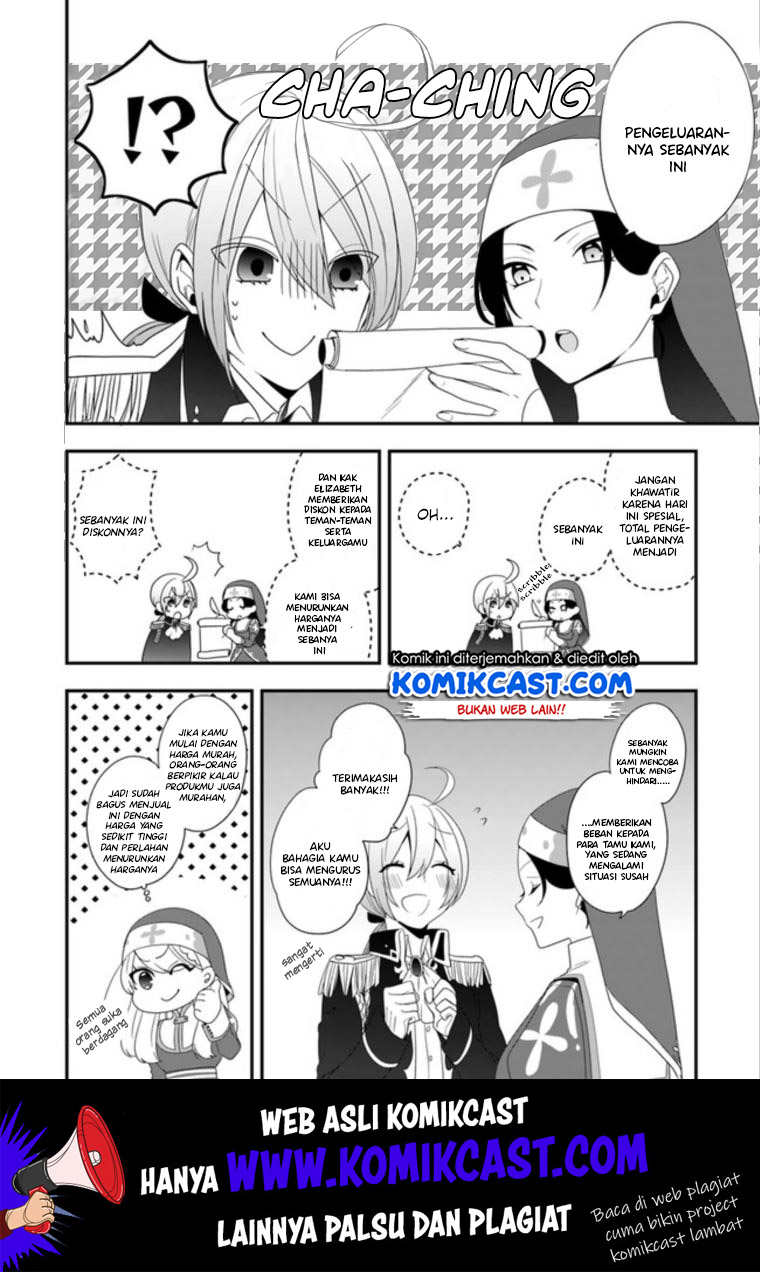 The Banished Villainess! Living the Leisurely Life of a Nun Making Revolutionary Church Food Chapter 07 Bahasa Indonesia