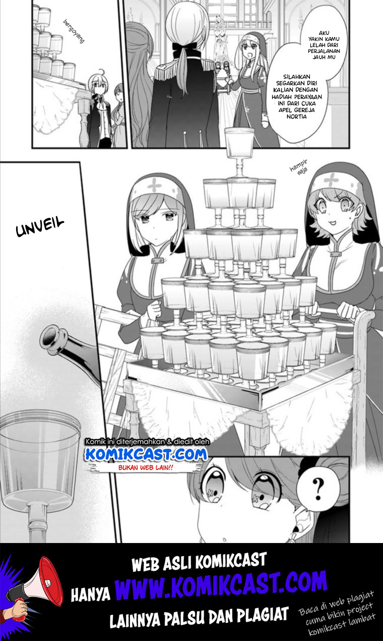 The Banished Villainess! Living the Leisurely Life of a Nun Making Revolutionary Church Food Chapter 07 Bahasa Indonesia