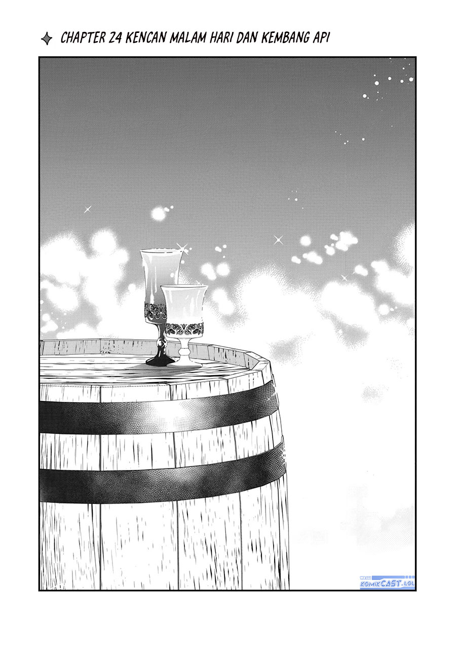 The Banished Villainess! Living the Leisurely Life of a Nun Making Revolutionary Church Food Chapter 24 Bahasa Indonesia