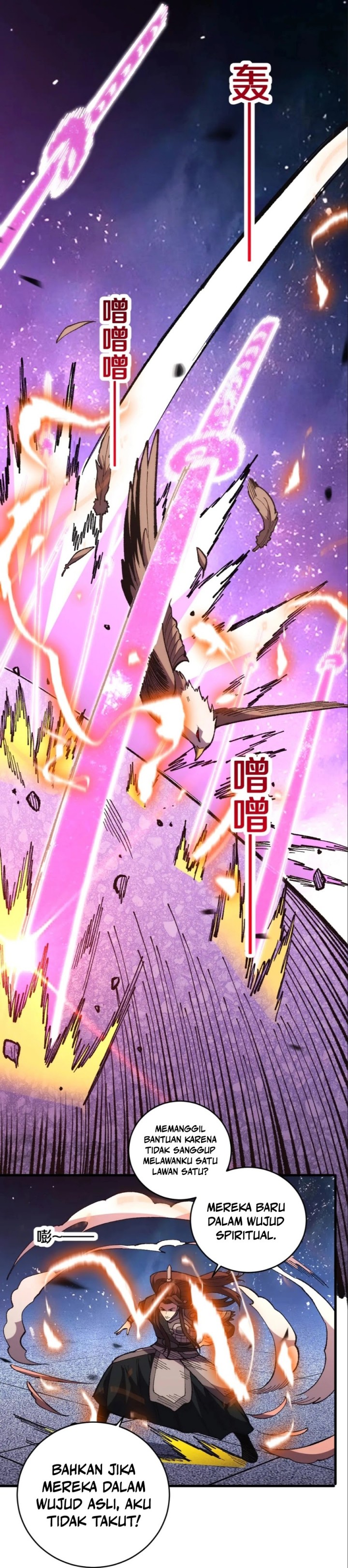 The Battle of Nations: I will subdue the world through pangu Chapter 10 Bahasa Indonesia