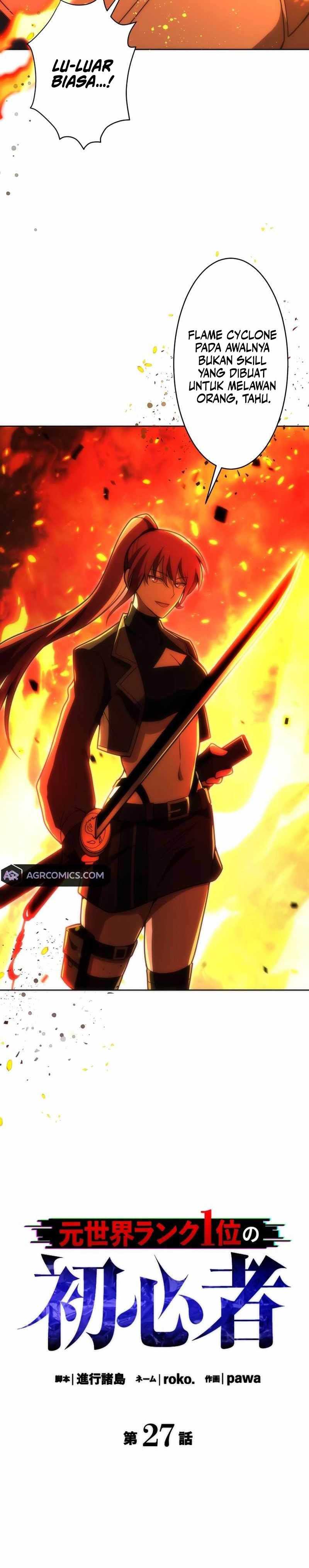 The Beginner, Formerly Ranked Number One in the World chapter 27