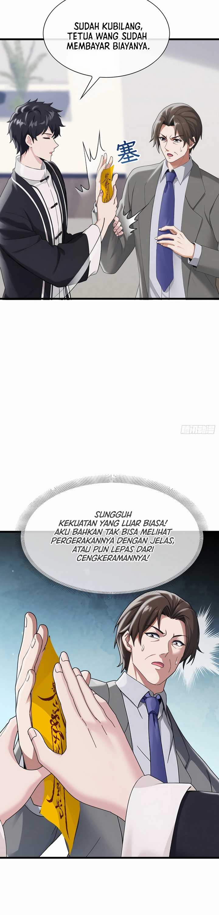 The Big Boss Comes Down the Mountain: Starting as a Male Secretary Chapter 15 Bahasa Indonesia