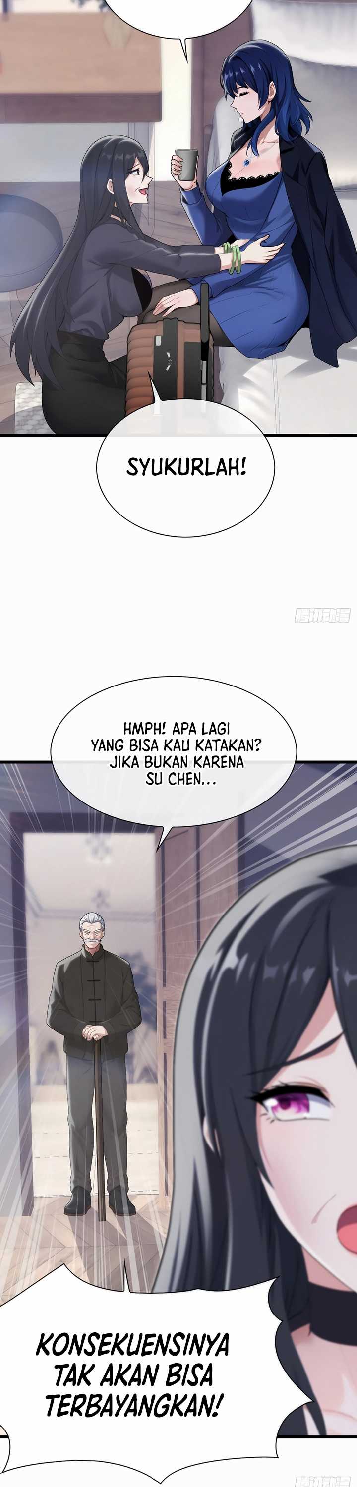 The Big Boss Comes Down the Mountain: Starting as a Male Secretary Chapter 15 Bahasa Indonesia