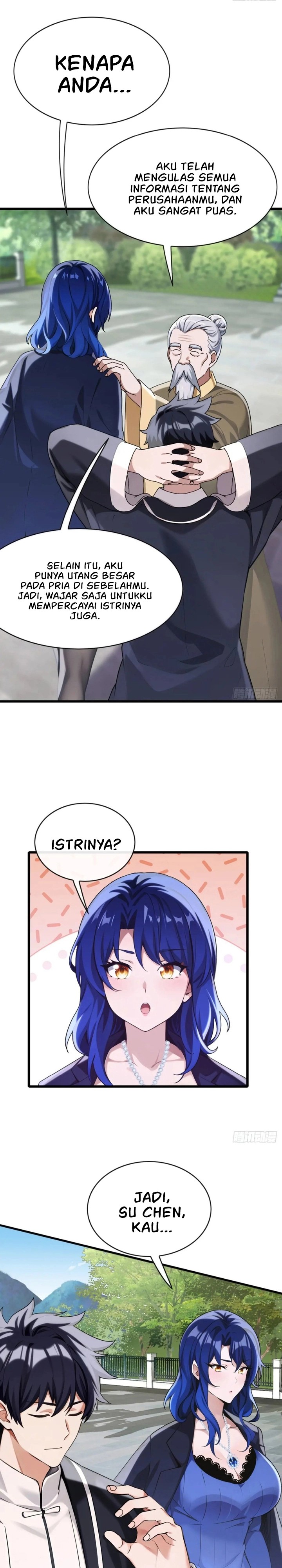 The Big Boss Comes Down the Mountain: Starting as a Male Secretary Chapter 32 Bahasa Indonesia