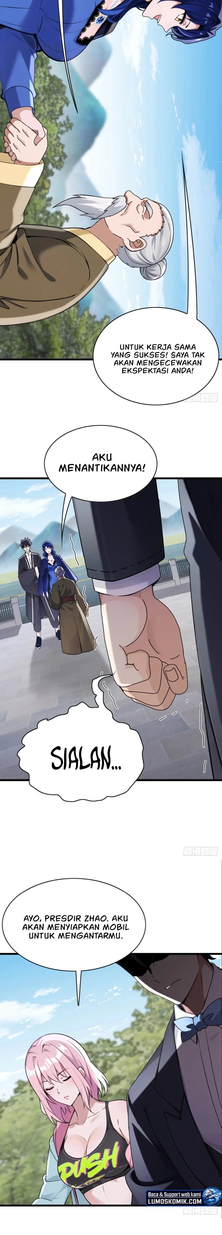 The Big Boss Comes Down the Mountain: Starting as a Male Secretary Chapter 32 Bahasa Indonesia