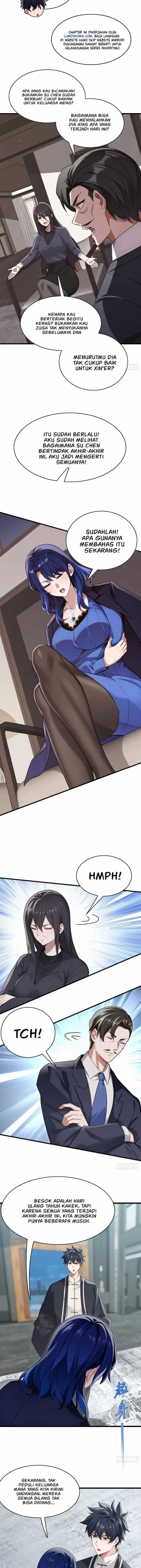 The Big Boss Comes Down the Mountain: Starting as a Male Secretary Chapter 48 Bahasa Indonesia