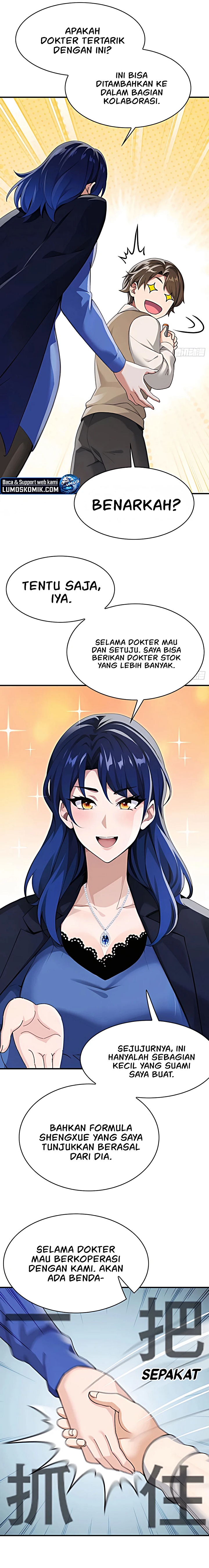 The Big Boss Comes Down the Mountain: Starting as a Male Secretary Chapter 54 Bahasa Indonesia