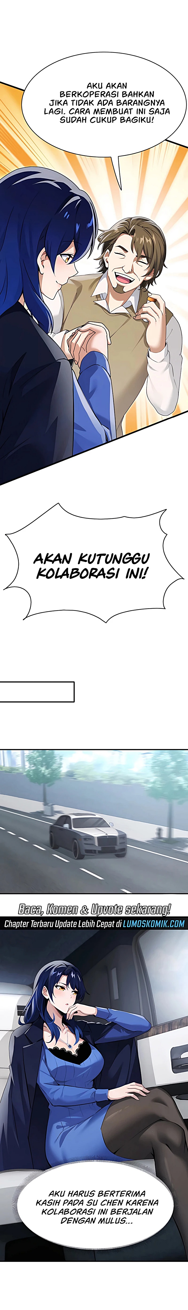 The Big Boss Comes Down the Mountain: Starting as a Male Secretary Chapter 54 Bahasa Indonesia