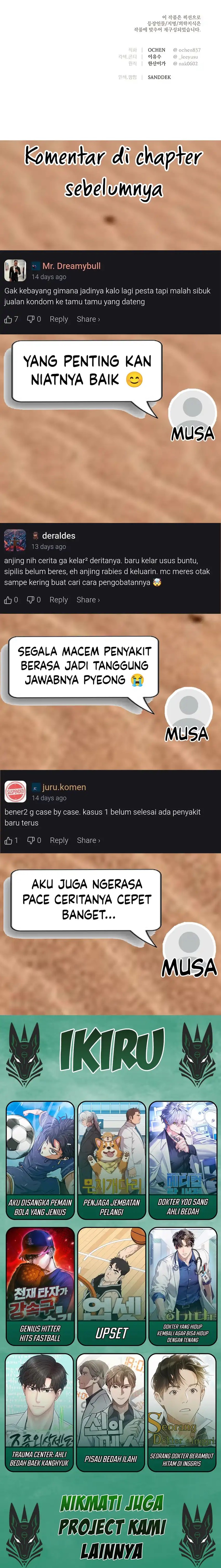 The Black-Haired British Doctor Chapter 38 Bahasa Indonesia