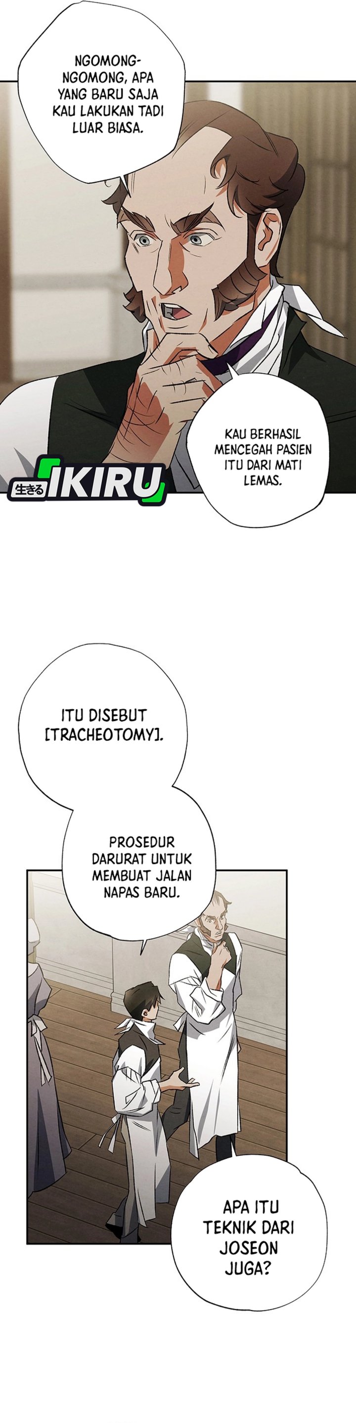 The Black-Haired British Doctor Chapter 40 Bahasa Indonesia