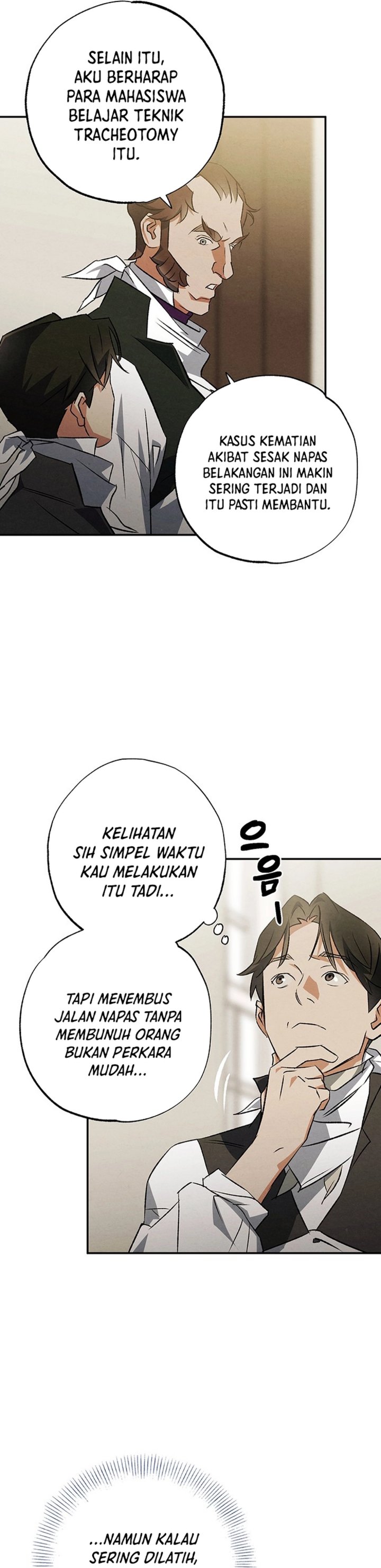 The Black-Haired British Doctor Chapter 40 Bahasa Indonesia