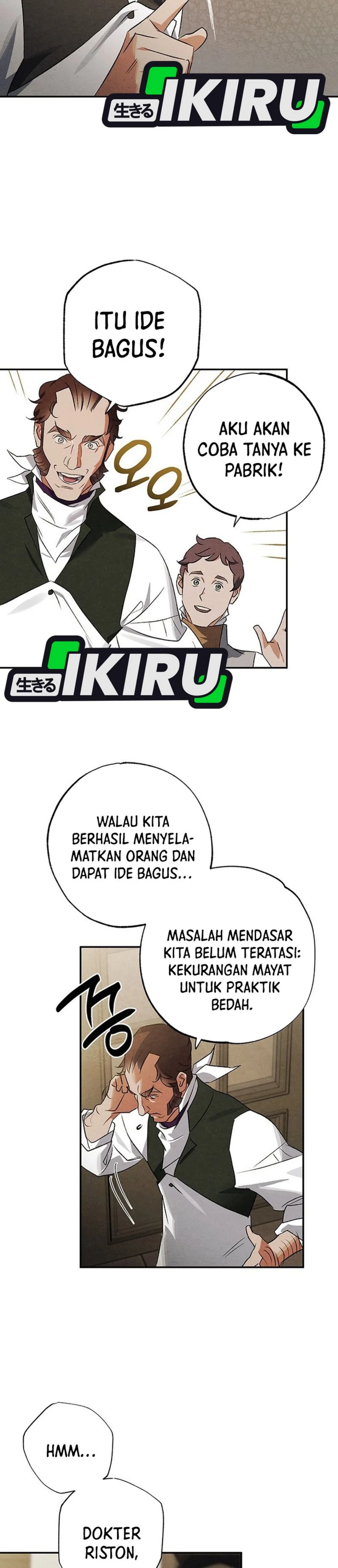 The Black-Haired British Doctor Chapter 41 Bahasa Indonesia