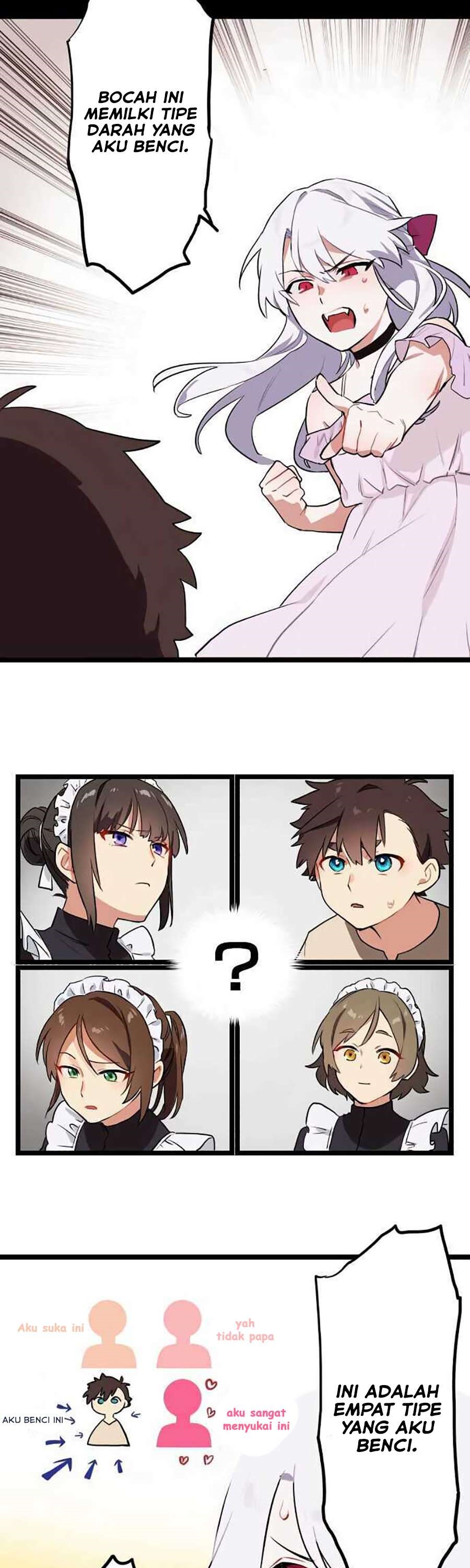 The Blood Sucking Girl Can’t Suck My Blood (Kyuuketsu Reijou wa Boku no Chi wo Suenai) Chapter 01 Bahasa Indonesia