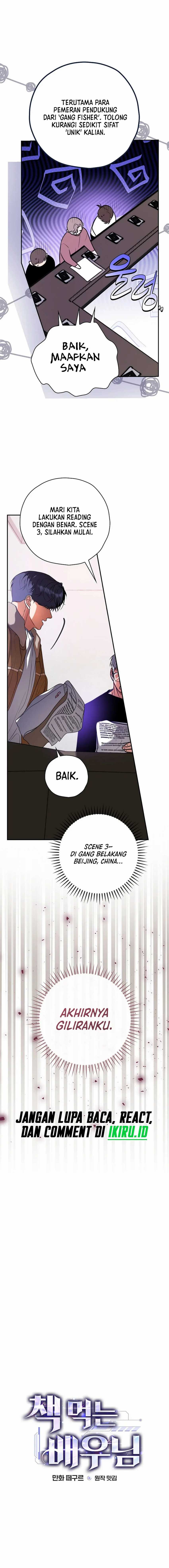 The Book-Eating Actor Chapter 25 Bahasa Indonesia