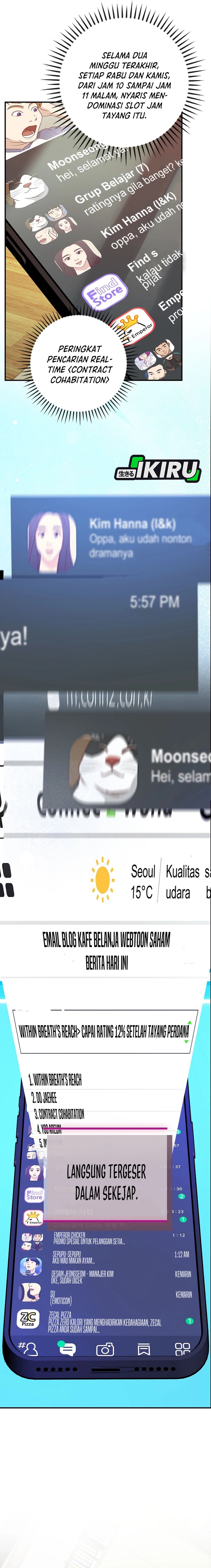 The Book-Eating Actor Chapter 36 Bahasa Indonesia