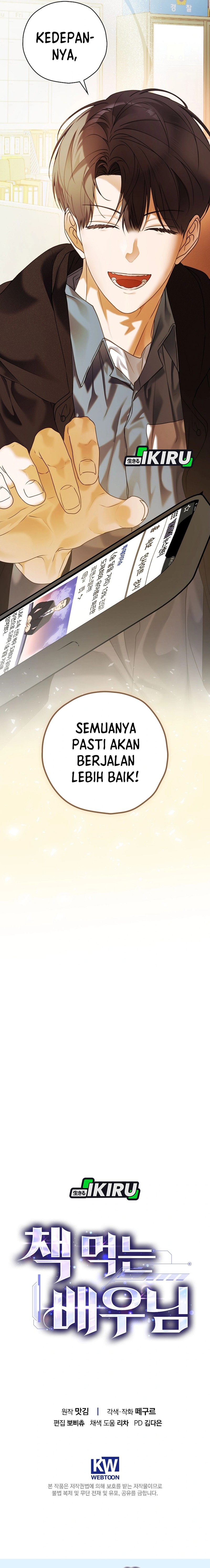 The Book-Eating Actor Chapter 36 Bahasa Indonesia