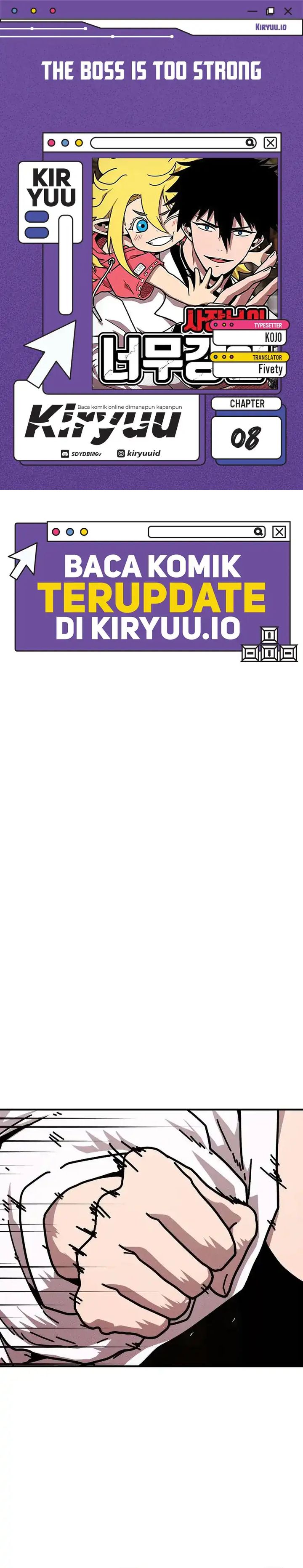 The Boss Is Too Strong Chapter 08 Bahasa Indonesia