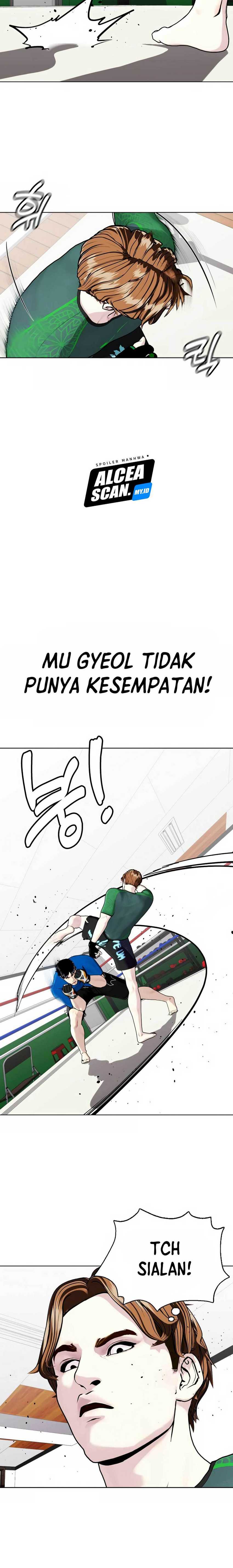 The Bullied One Is Too Good at Fighting Chapter 30 Bahasa Indonesia