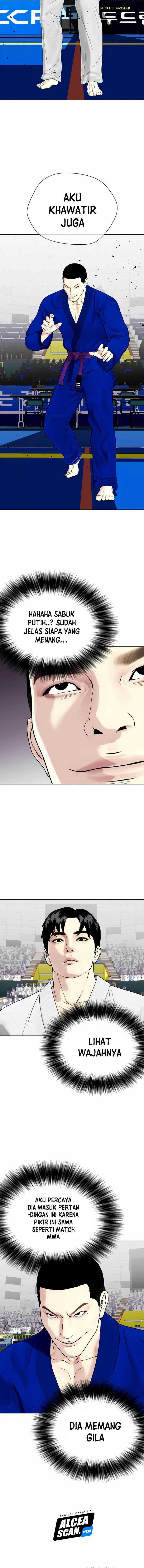 The Bullied One Is Too Good at Fighting Chapter 38 Bahasa Indonesia