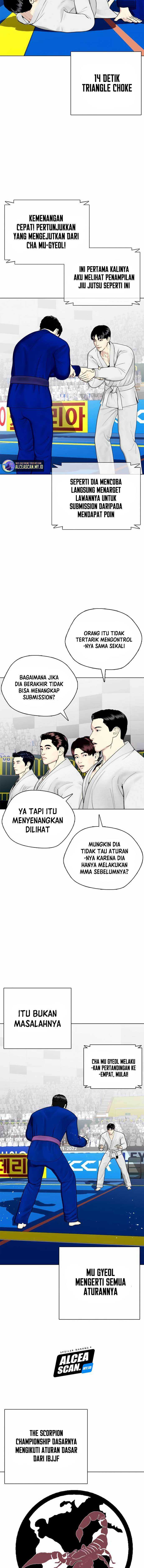 The Bullied One Is Too Good at Fighting Chapter 38 Bahasa Indonesia