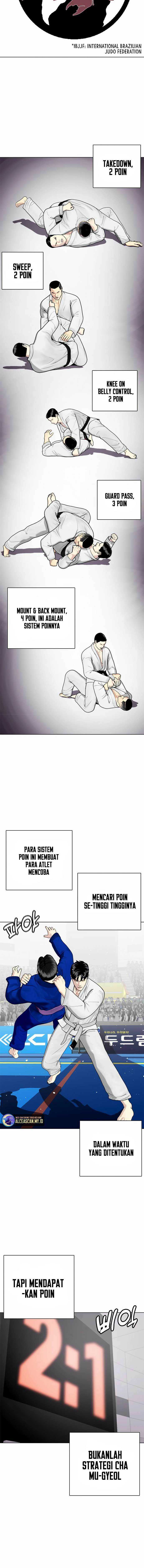 The Bullied One Is Too Good at Fighting Chapter 38 Bahasa Indonesia