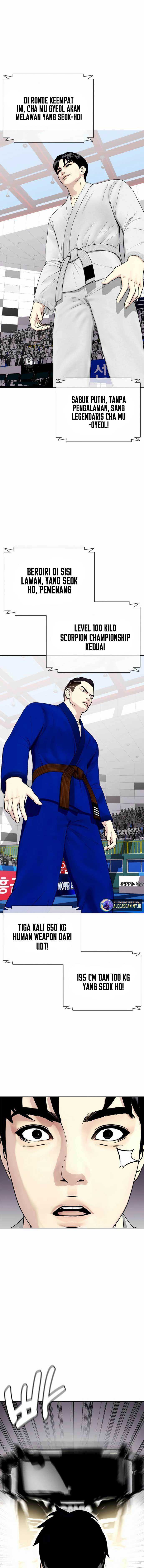 The Bullied One Is Too Good at Fighting Chapter 38 Bahasa Indonesia