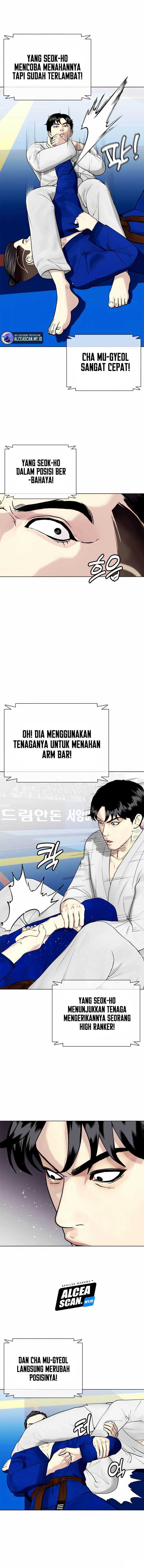 The Bullied One Is Too Good at Fighting Chapter 38 Bahasa Indonesia