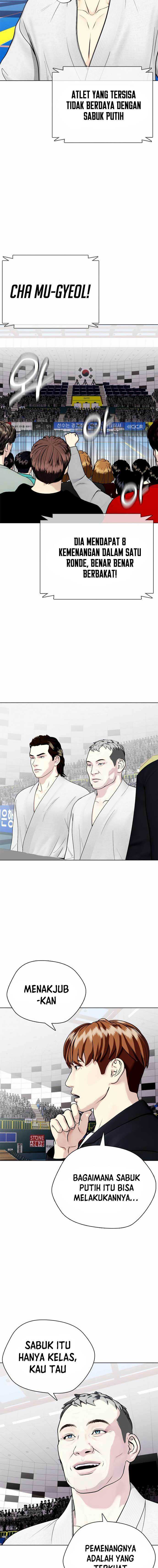 The Bullied One Is Too Good at Fighting Chapter 38 Bahasa Indonesia