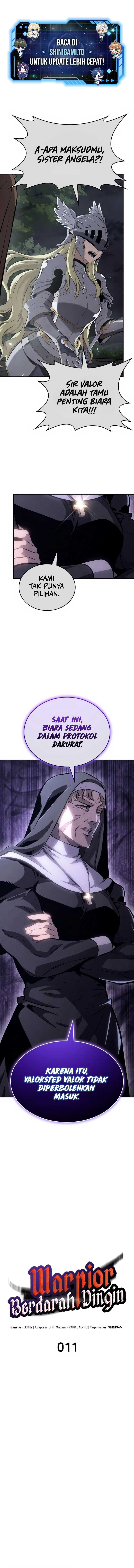 The Cold-Blooded Warrior Chapter 11 Bahasa Indonesia