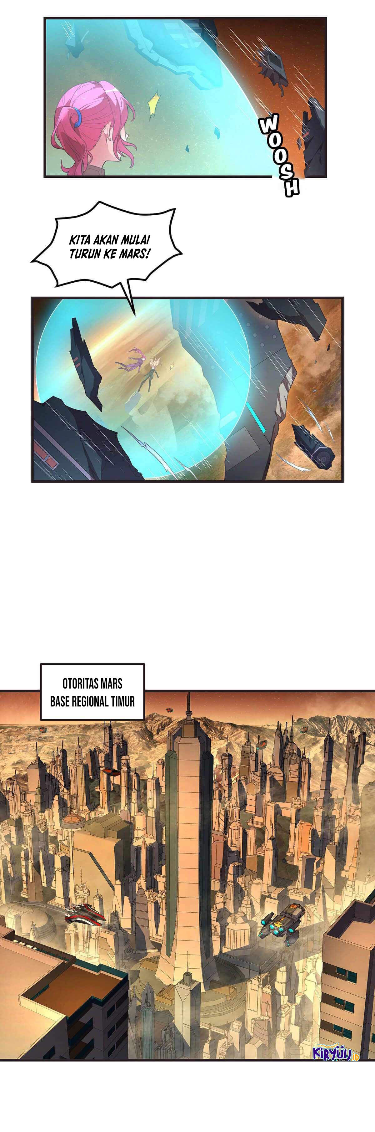 The Comeback Path of Princess From Mars Chapter 13 Bahasa Indonesia