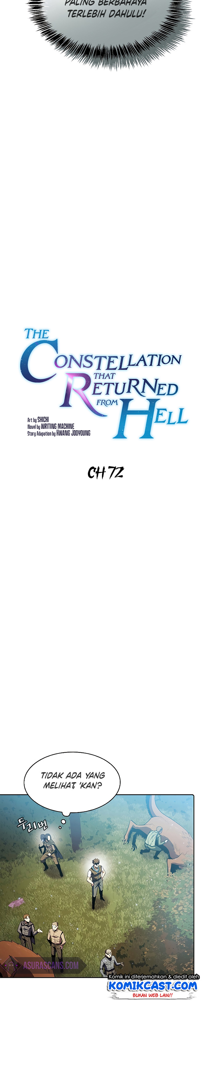 The Constellation that Returned from Hell (Adapted) Chapter 72 Bahasa Indonesia