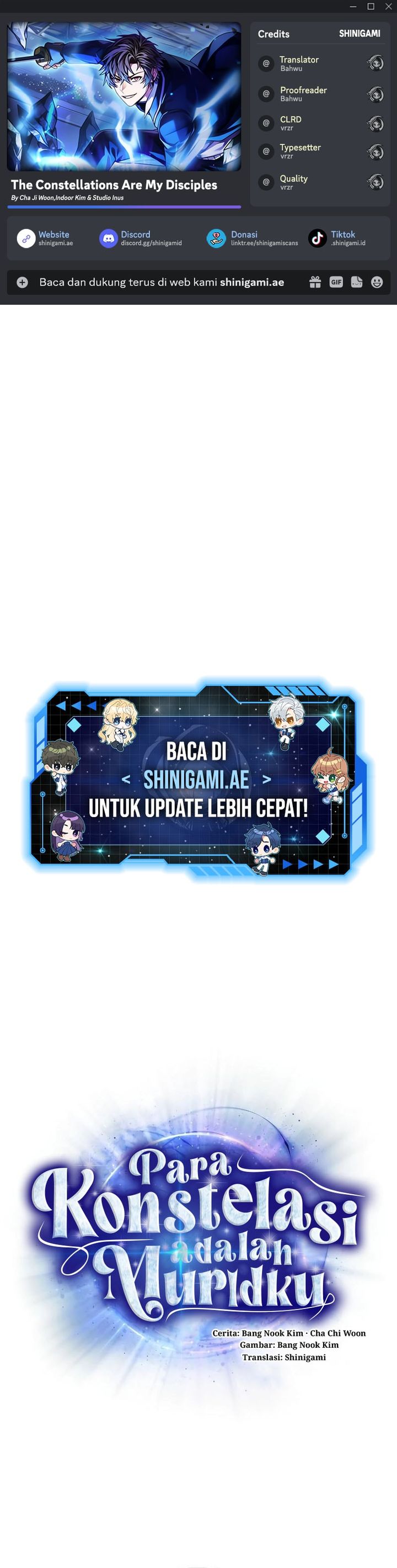 The Constellations Are My Disciples Chapter 115 Bahasa Indonesia