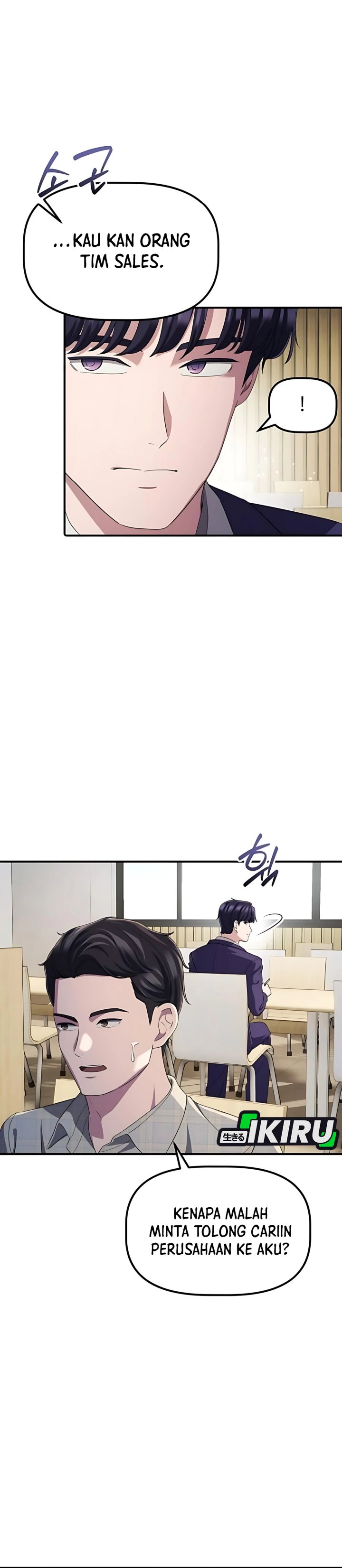 The Corporate Underdog Who Does Everything Right Chapter 43 Bahasa Indonesia