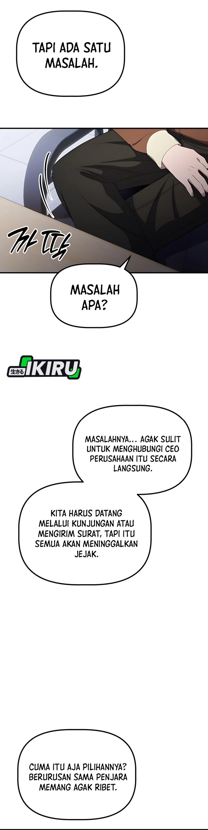 The Corporate Underdog Who Does Everything Right Chapter 43 Bahasa Indonesia