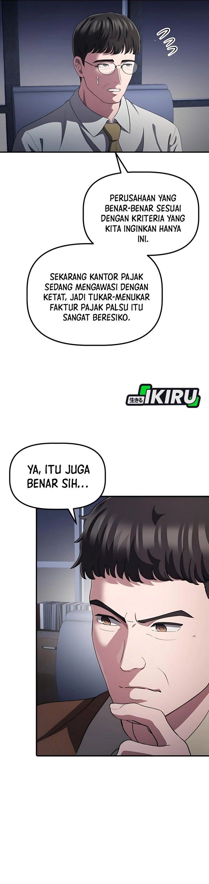 The Corporate Underdog Who Does Everything Right Chapter 43 Bahasa Indonesia
