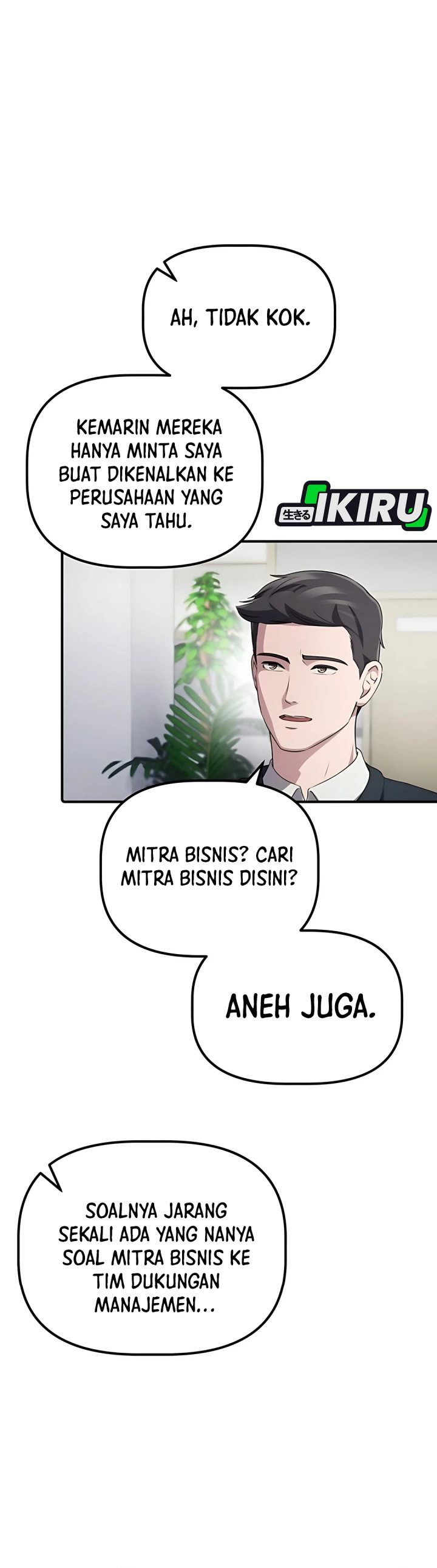 The Corporate Underdog Who Does Everything Right Chapter 43 Bahasa Indonesia