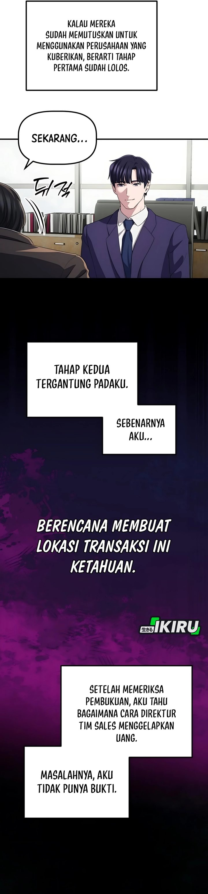 The Corporate Underdog Who Does Everything Right Chapter 43 Bahasa Indonesia