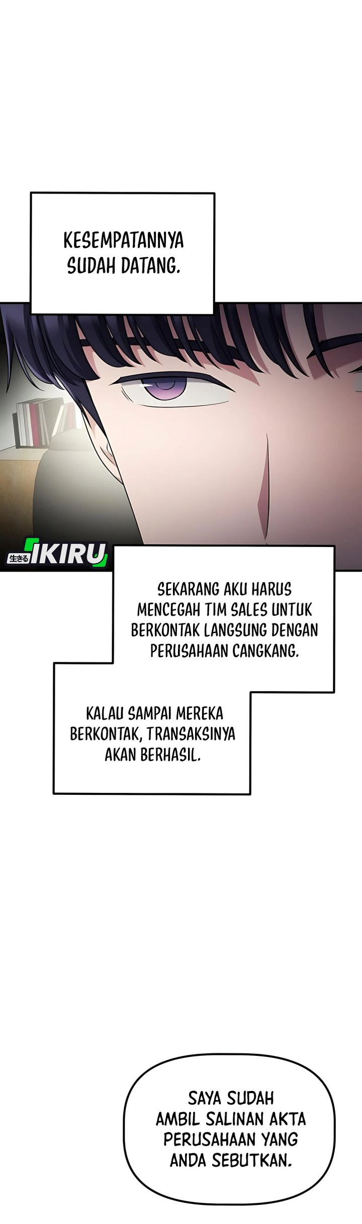 The Corporate Underdog Who Does Everything Right Chapter 43 Bahasa Indonesia