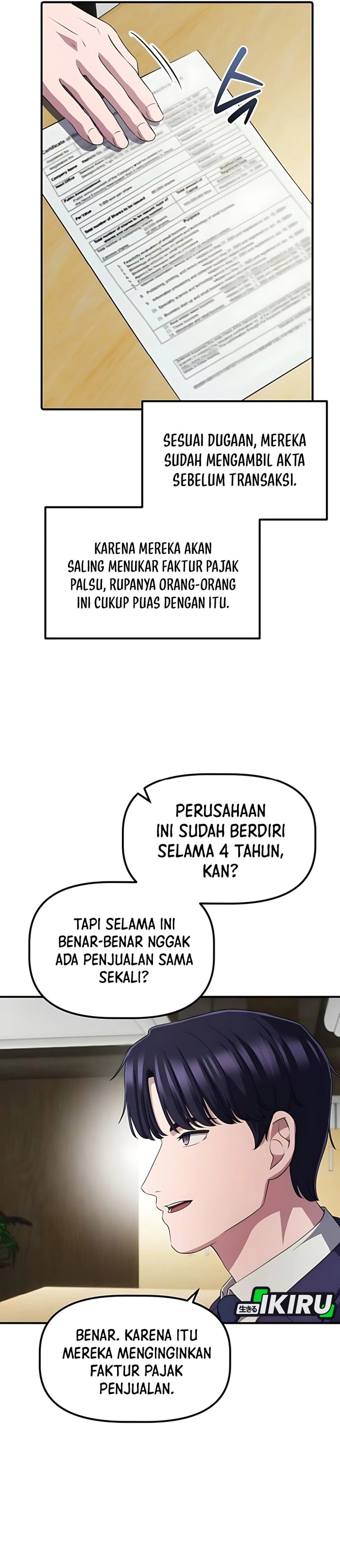 The Corporate Underdog Who Does Everything Right Chapter 43 Bahasa Indonesia