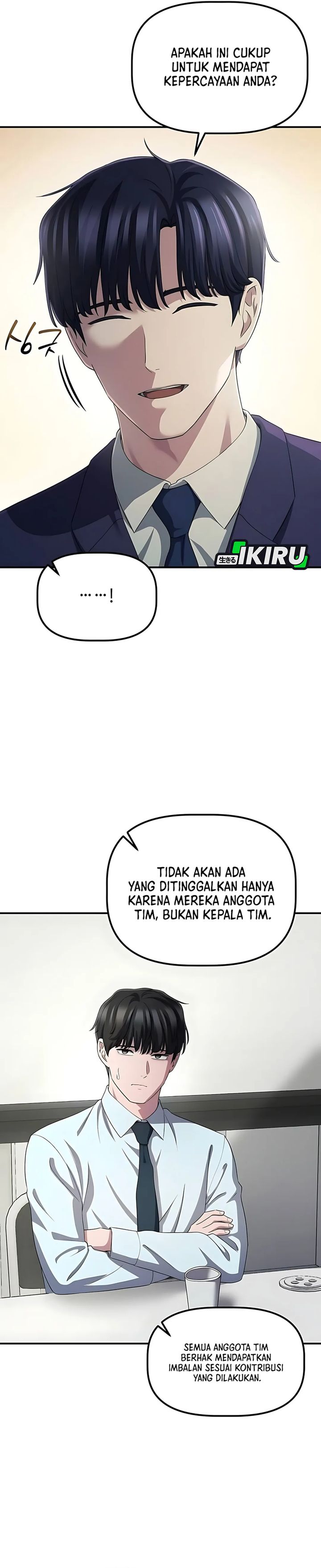 The Corporate Underdog Who Does Everything Right Chapter 54 Bahasa Indonesia