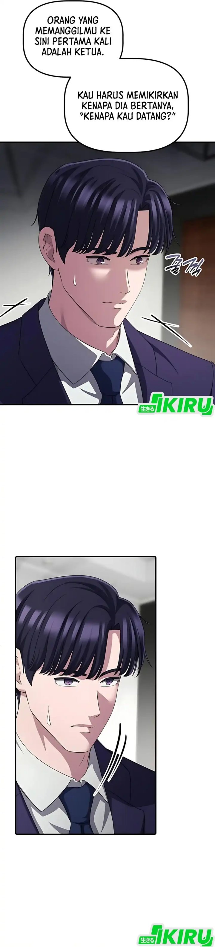 The Corporate Underdog Who Does Everything Right Chapter 59 Bahasa Indonesia