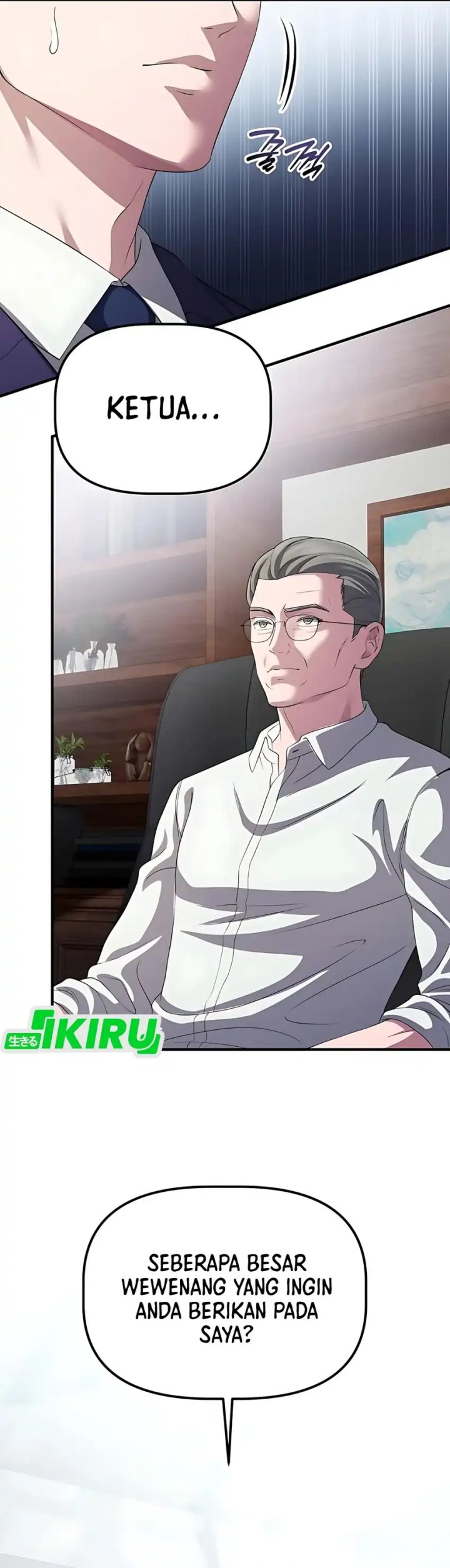 The Corporate Underdog Who Does Everything Right Chapter 59 Bahasa Indonesia