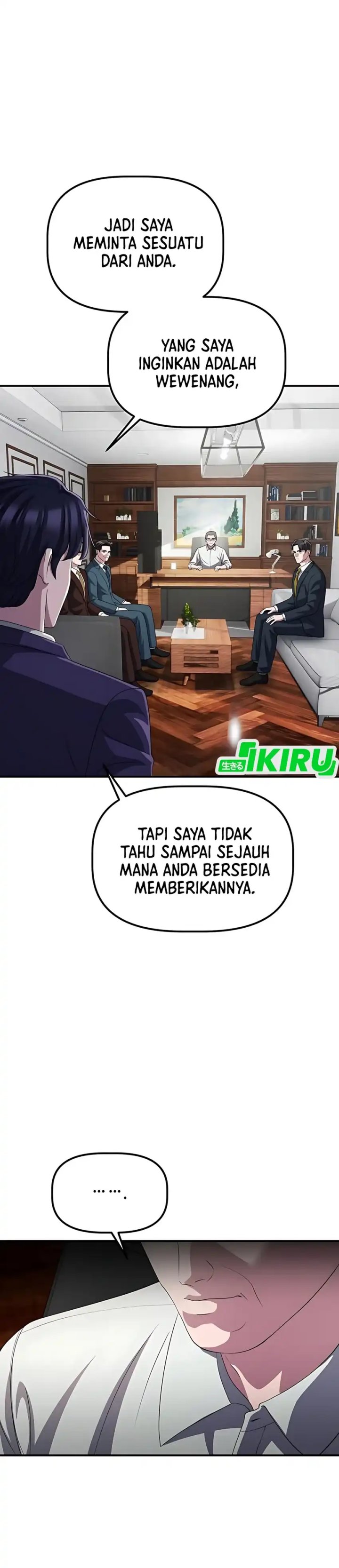 The Corporate Underdog Who Does Everything Right Chapter 59 Bahasa Indonesia