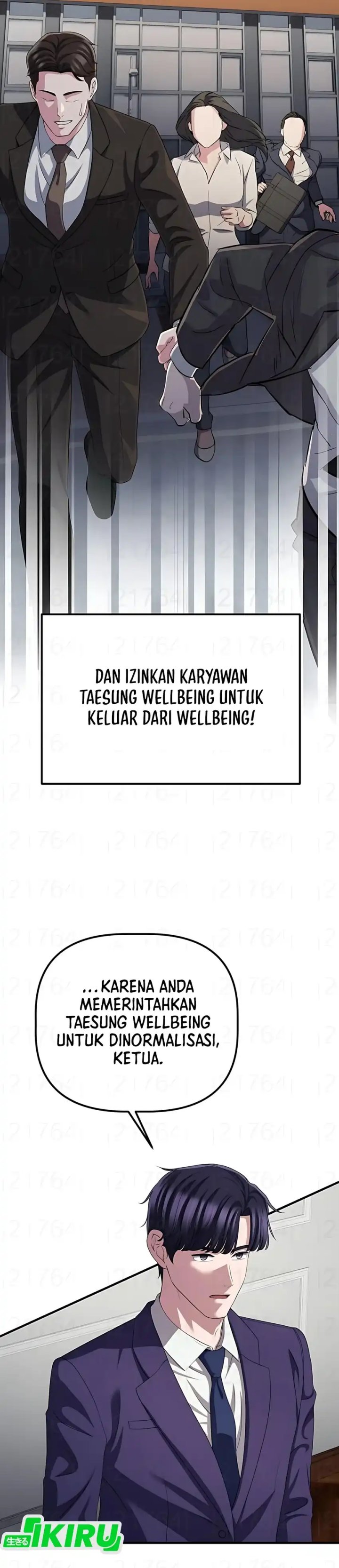 The Corporate Underdog Who Does Everything Right Chapter 59 Bahasa Indonesia
