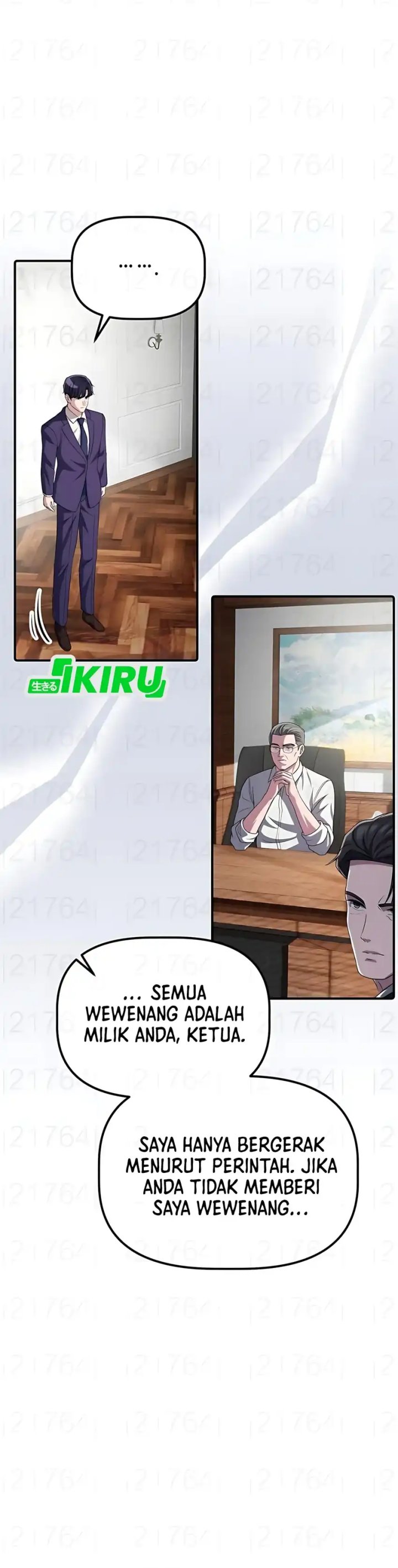 The Corporate Underdog Who Does Everything Right Chapter 59 Bahasa Indonesia