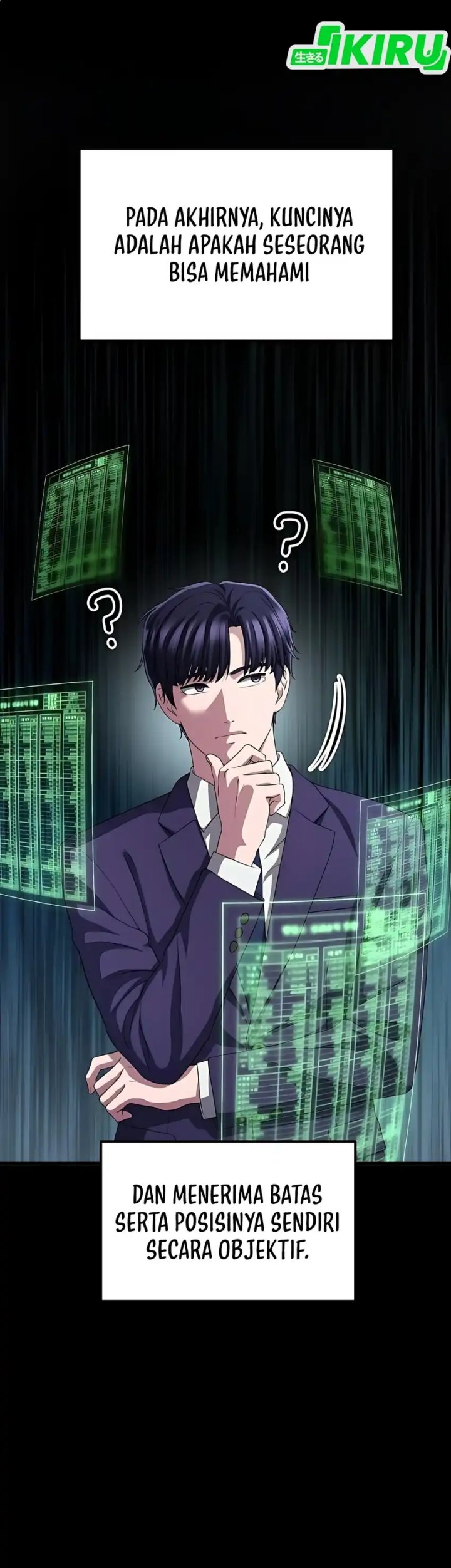 The Corporate Underdog Who Does Everything Right Chapter 59 Bahasa Indonesia