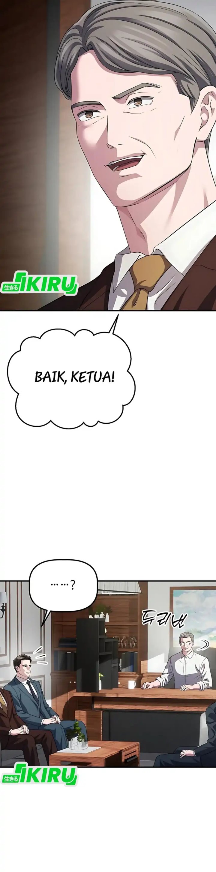 The Corporate Underdog Who Does Everything Right Chapter 59 Bahasa Indonesia