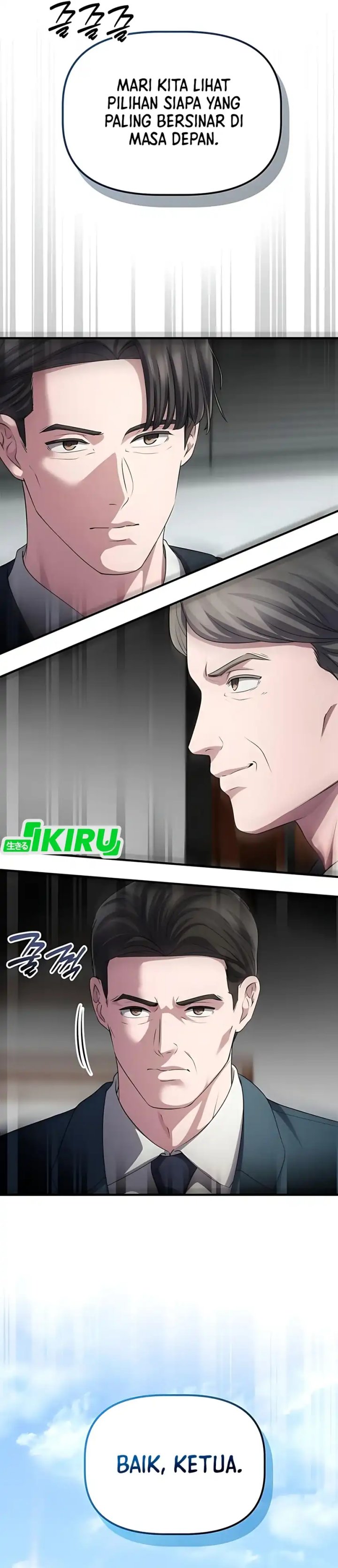 The Corporate Underdog Who Does Everything Right Chapter 59 Bahasa Indonesia