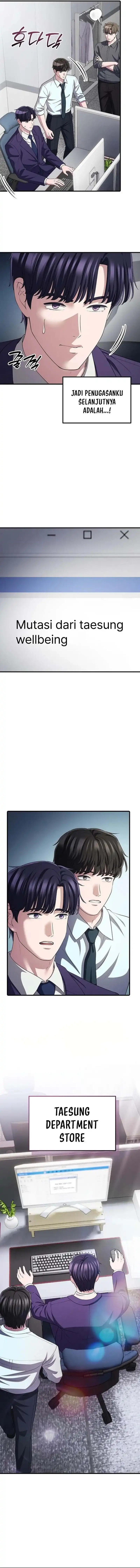 The Corporate Underdog Who Does Everything Right Chapter 61 Bahasa Indonesia